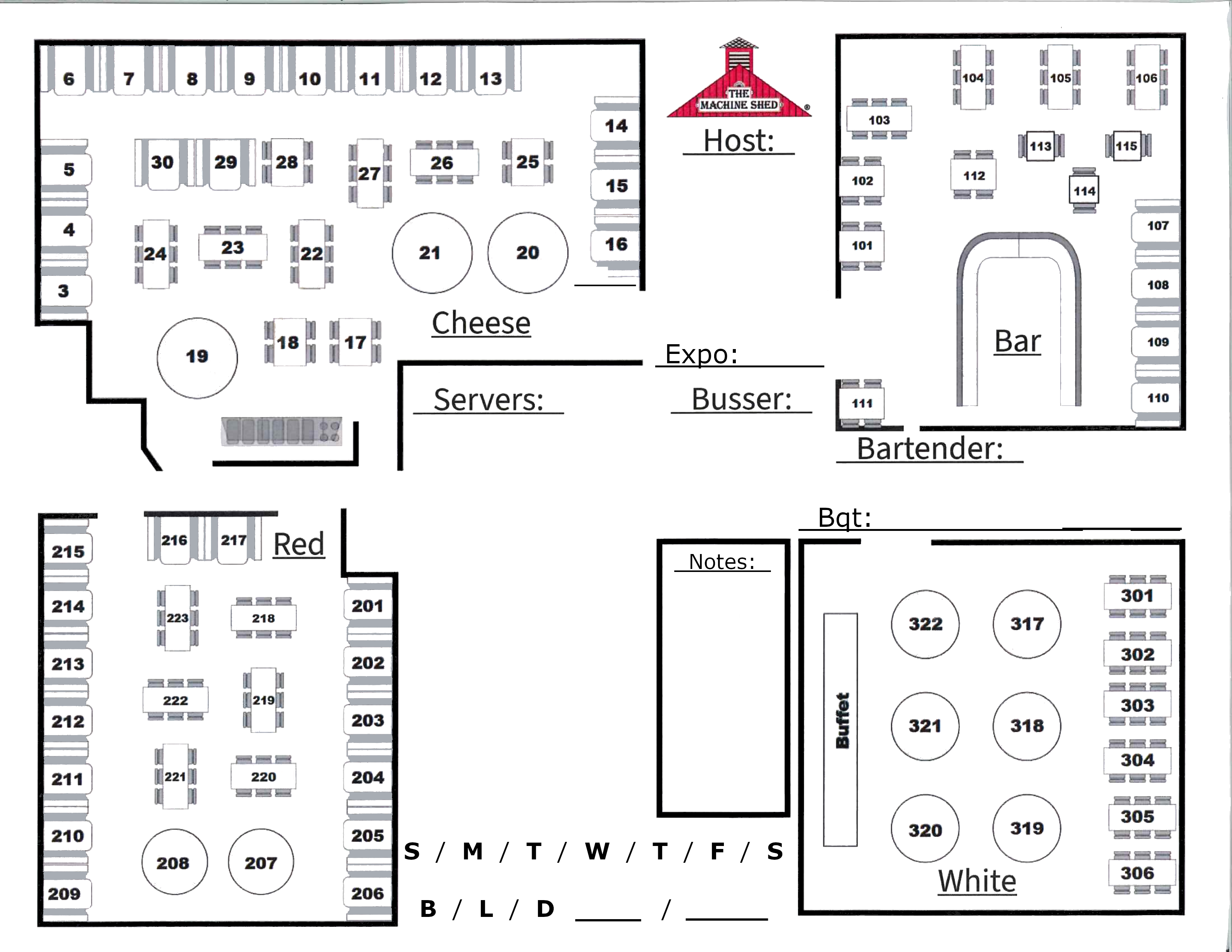 Shed floor plan template